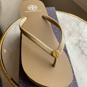 Tory Burch Wedge Flip-Flops